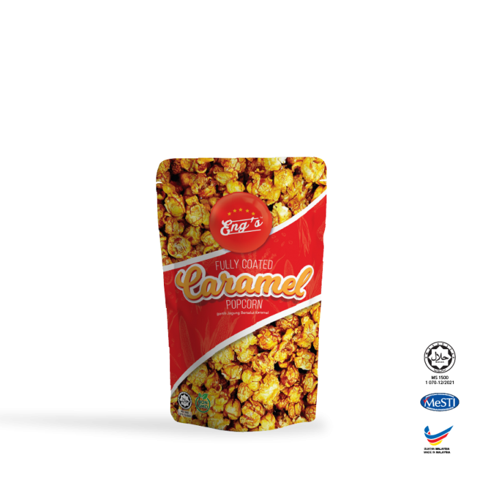 Eng's Popcorn Caramel - Family Pack 100g